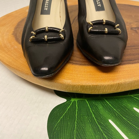 Bally FERN Vintage Leather Heels - Picture 9 of 9